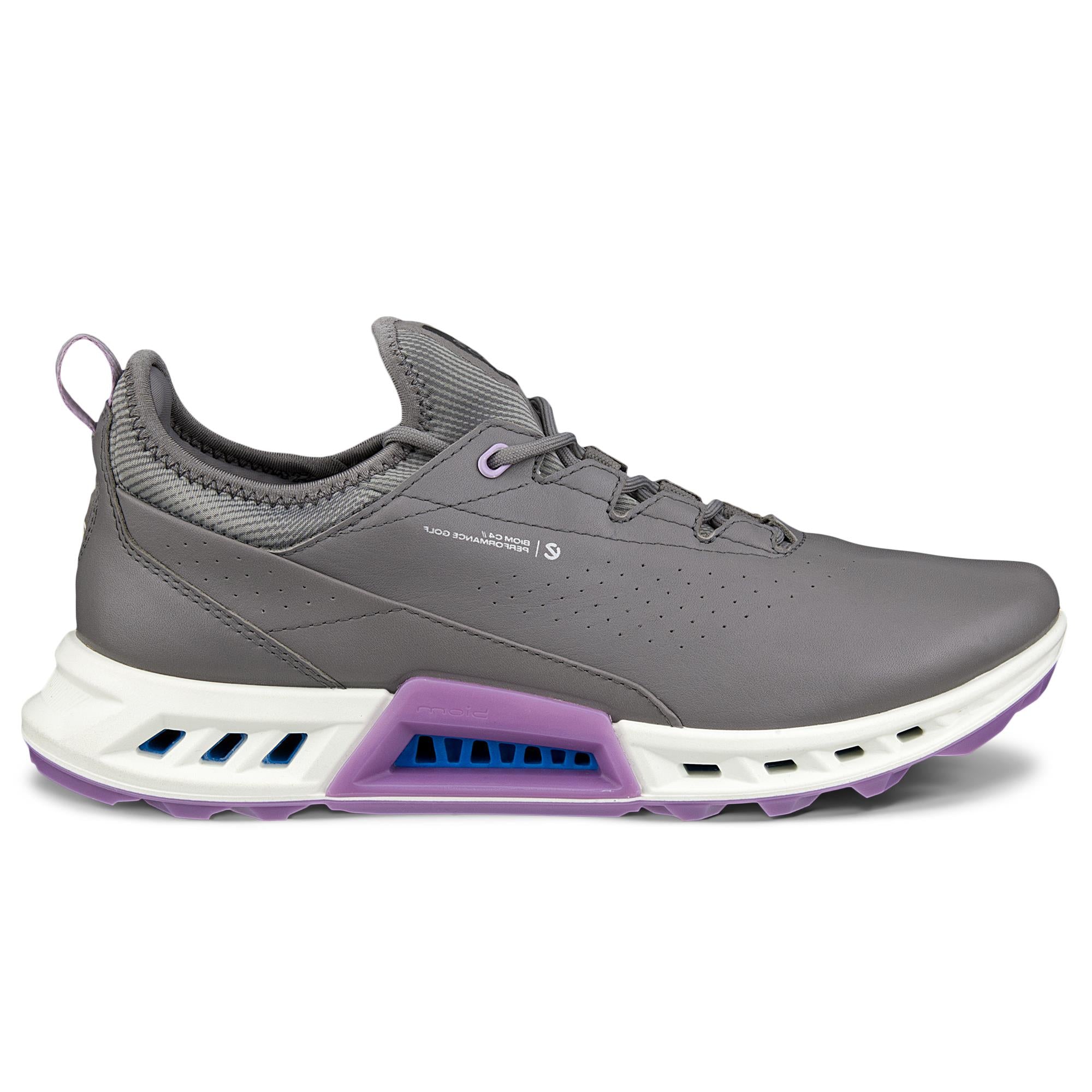 Ecco Biom C4 Gore-Tex Ladies Golf Shoes Steel/Lavender Mist